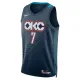 Maillot Homme Oklahoma City Thunder Chet Holmgren City Edition 2025-26 Noir Swingman
