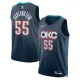 Maillot Homme Oklahoma City Thunder Isaiah Hartenstein City Edition 2025-26 Noir Swingman