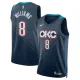 Maillot Homme Oklahoma City Thunder Jalen Williams City Edition 2025-26 Noir Swingman