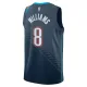 Maillot Homme Oklahoma City Thunder Jalen Williams City Edition 2025-26 Noir Swingman
