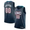 Maillot Homme Oklahoma City Thunder Personnalisé City Edition 2025-26 Noir Swingman