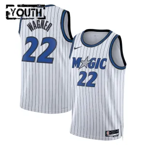 Maillot Enfant Orlando Magic Franz Wagner Association Edition 2025-26 Blanc Swingman