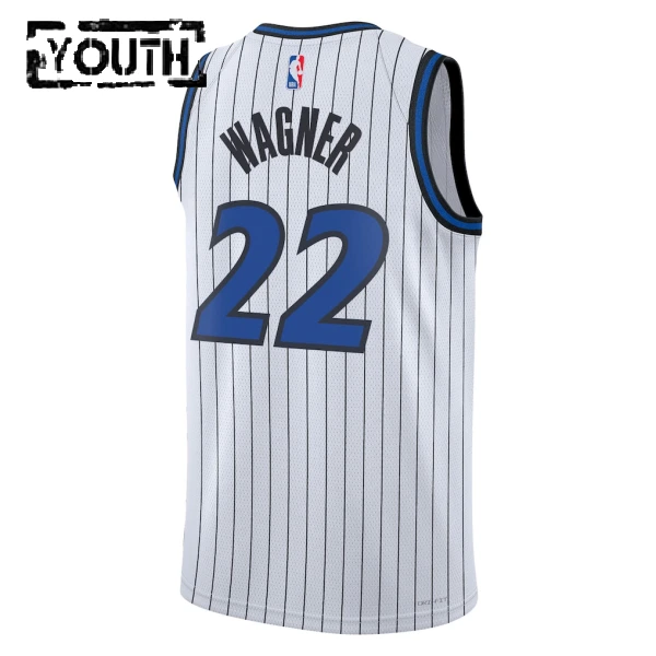 Maillot Enfant Orlando Magic Franz Wagner Association Edition 2025-26 Blanc Swingman