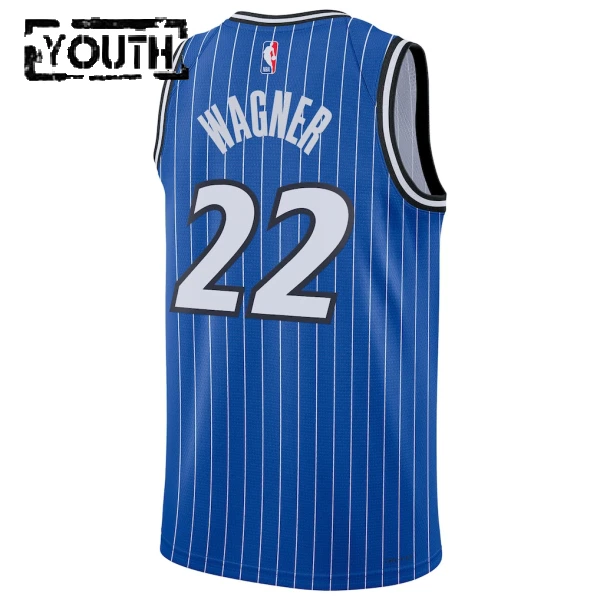 Maillot Enfant Orlando Magic Franz Wagner Icon Edition 2025-26 Bleu Swingman