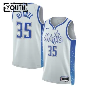 Maillot Enfant Orlando Magic Goga Bitadze City Edition 2025-26 Blanc Swingman