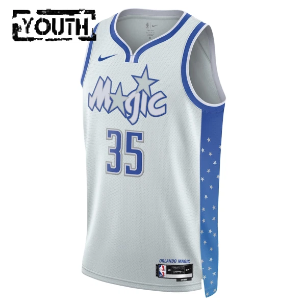 Maillot Enfant Orlando Magic Goga Bitadze City Edition 2025-26 Blanc Swingman