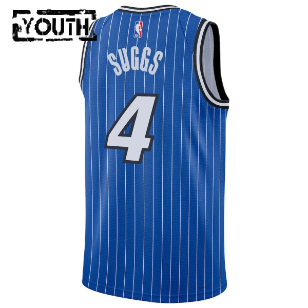 Maillot Enfant Orlando Magic Jalen Suggs Icon Edition 2025-26 Bleu Swingman