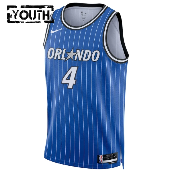 Maillot Enfant Orlando Magic Jalen Suggs Icon Edition 2025-26 Bleu Swingman