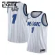 Maillot Enfant Orlando Magic Jonathan Isaac Association Edition 2025-26 Blanc Swingman