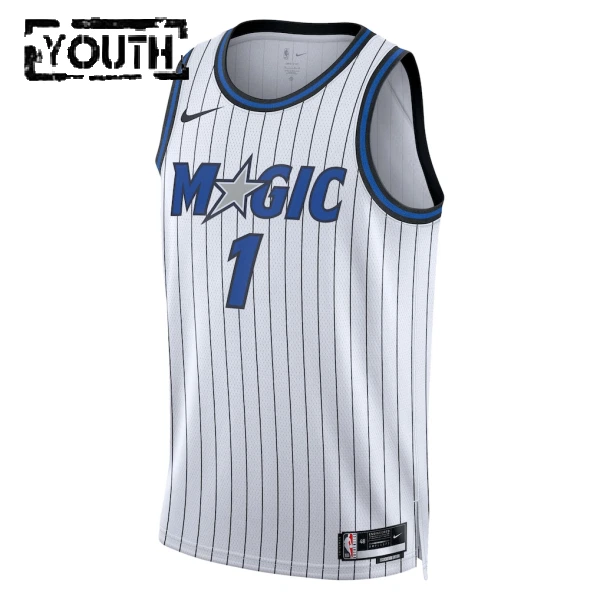 Maillot Enfant Orlando Magic Jonathan Isaac Association Edition 2025-26 Blanc Swingman