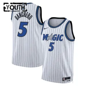 Maillot Enfant Orlando Magic Paolo Banchero Association Edition 2025-26 Blanc Swingman