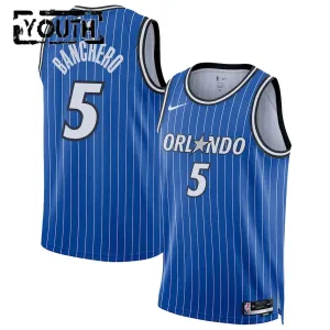 Maillot Enfant Orlando Magic Paolo Banchero Icon Edition 2025-26 Bleu Swingman