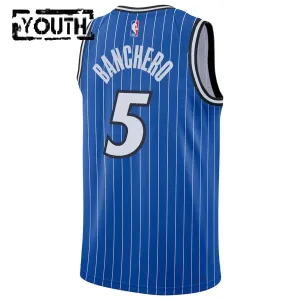 Maillot Enfant Orlando Magic Paolo Banchero Icon Edition 2025-26 Bleu Swingman