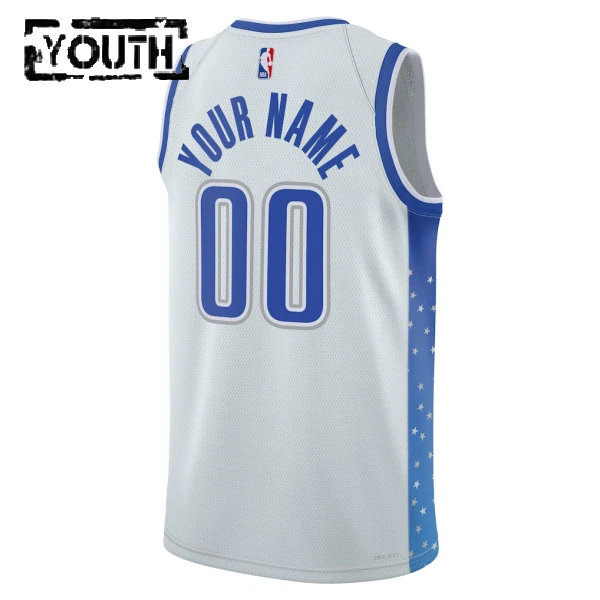 Maillot Enfant Orlando Magic Personnalisé City Edition 2025-26 Blanc Swingman
