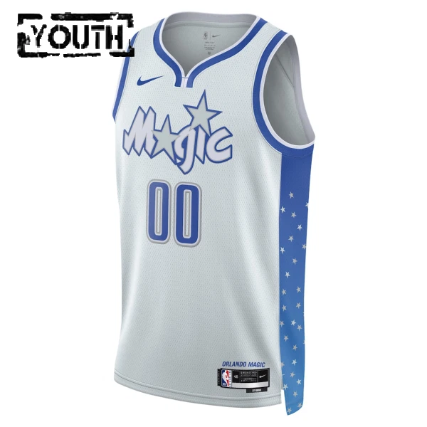 Maillot Enfant Orlando Magic Personnalisé City Edition 2025-26 Blanc Swingman