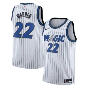 Maillot Homme Orlando Magic Franz Wagner Association Edition 2025-26 Blanc Swingman