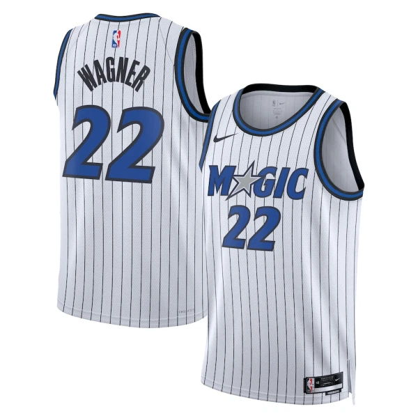 Maillot Homme Orlando Magic Franz Wagner Association Edition 2025-26 Blanc Swingman