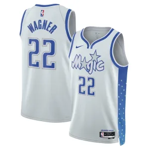 Maillot Homme Orlando Magic Franz Wagner City Edition 2025-26 Blanc Swingman