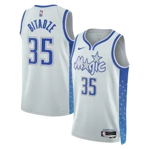 Maillot Homme Orlando Magic Goga Bitadze City Edition 2025-26 Blanc Swingman