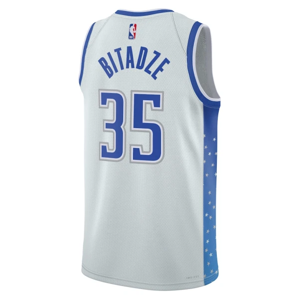 Maillot Homme Orlando Magic Goga Bitadze City Edition 2025-26 Blanc Swingman