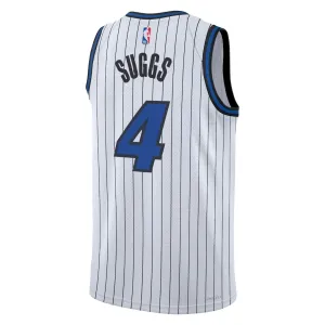 Maillot Homme Orlando Magic Jalen Suggs Association Edition 2025-26 Blanc Swingman