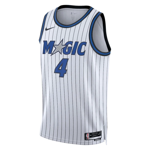 Maillot Homme Orlando Magic Jalen Suggs Association Edition 2025-26 Blanc Swingman