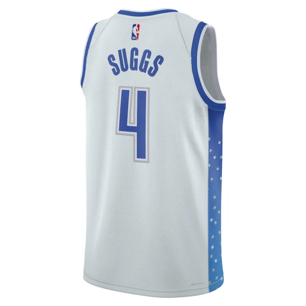 Maillot Homme Orlando Magic Jalen Suggs City Edition 2025-26 Blanc Swingman