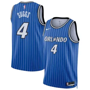 Maillot Homme Orlando Magic Jalen Suggs Icon Edition 2025-26 Bleu Swingman