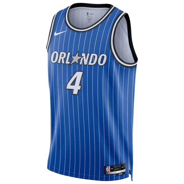 Maillot Homme Orlando Magic Jalen Suggs Icon Edition 2025-26 Bleu Swingman