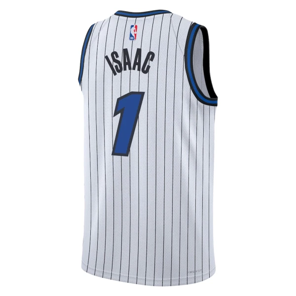 Maillot Homme Orlando Magic Jonathan Isaac Association Edition 2025-26 Blanc Swingman