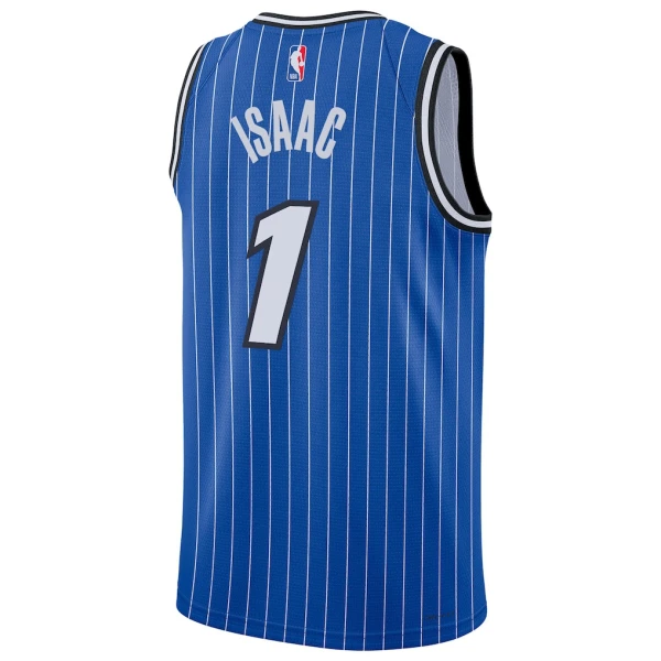 Maillot Homme Orlando Magic Jonathan Isaac Icon Edition 2025-26 Bleu Swingman