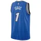 Maillot Homme Orlando Magic Jonathan Isaac Icon Edition 2025-26 Bleu Swingman