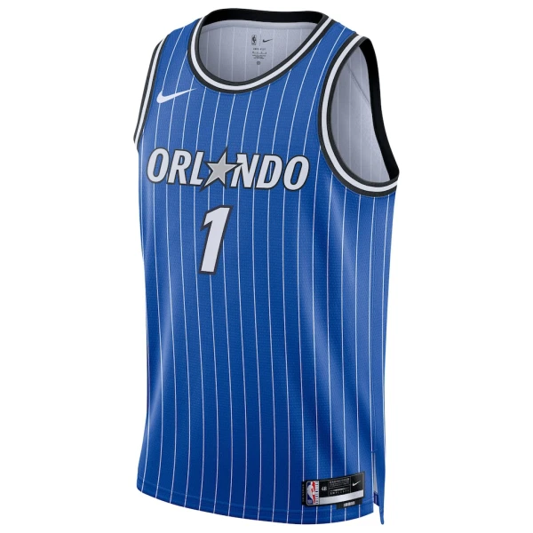 Maillot Homme Orlando Magic Jonathan Isaac Icon Edition 2025-26 Bleu Swingman