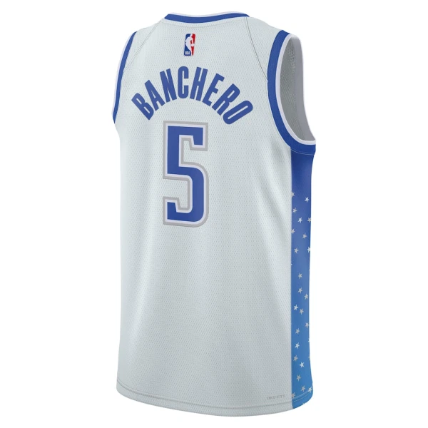 Maillot Homme Orlando Magic Paolo Banchero City Edition 2025-26 Blanc Swingman