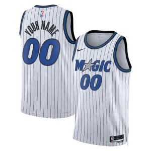 Maillot Homme Orlando Magic Personnalisé Association Edition 2025-26 Blanc Swingman