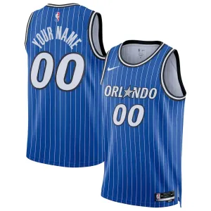 Maillot Homme Orlando Magic Personnalisé Icon Edition 2025-26 Bleu Swingman