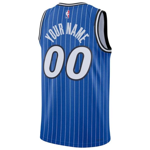Maillot Homme Orlando Magic Personnalisé Icon Edition 2025-26 Bleu Swingman