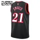 Maillot Enfant Philadelphia 76ers Joel Embiid Classic Edition 2025-26 Noir Swingman