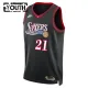 Maillot Enfant Philadelphia 76ers Joel Embiid Classic Edition 2025-26 Noir Swingman