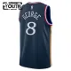 Maillot Enfant Philadelphia 76ers Paul George City Edition 2025-26 Navy Swingman