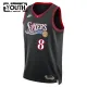 Maillot Enfant Philadelphia 76ers Paul George Classic Edition 2025-26 Noir Swingman