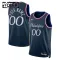 Maillot Enfant Philadelphia 76ers Personnalisé City Edition 2025-26 Navy Swingman