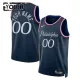 Maillot Enfant Philadelphia 76ers Personnalisé City Edition 2025-26 Navy Swingman
