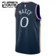 Maillot Enfant Philadelphia 76ers Tyrese Maxey City Edition 2025-26 Navy Swingman