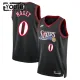 Maillot Enfant Philadelphia 76ers Tyrese Maxey Classic Edition 2025-26 Noir Swingman