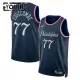 Maillot Enfant Philadelphia 76ers VJ Edgecombe City Edition 2025-26 Navy Swingman