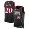 Maillot Homme Philadelphia 76ers Jared Mccain Classic Edition 2025-26 Noir Swingman