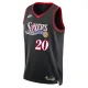 Maillot Homme Philadelphia 76ers Jared Mccain Classic Edition 2025-26 Noir Swingman