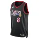 Maillot Homme Philadelphia 76ers Paul George Classic Edition 2025-26 Noir Swingman