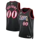 Maillot Homme Philadelphia 76ers Personnalisé Classic Edition 2025-26 Noir Swingman